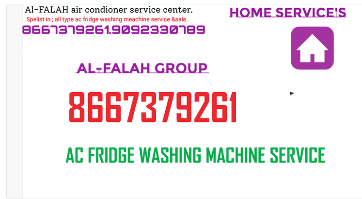 Al Falah fridge service in gudiyatham